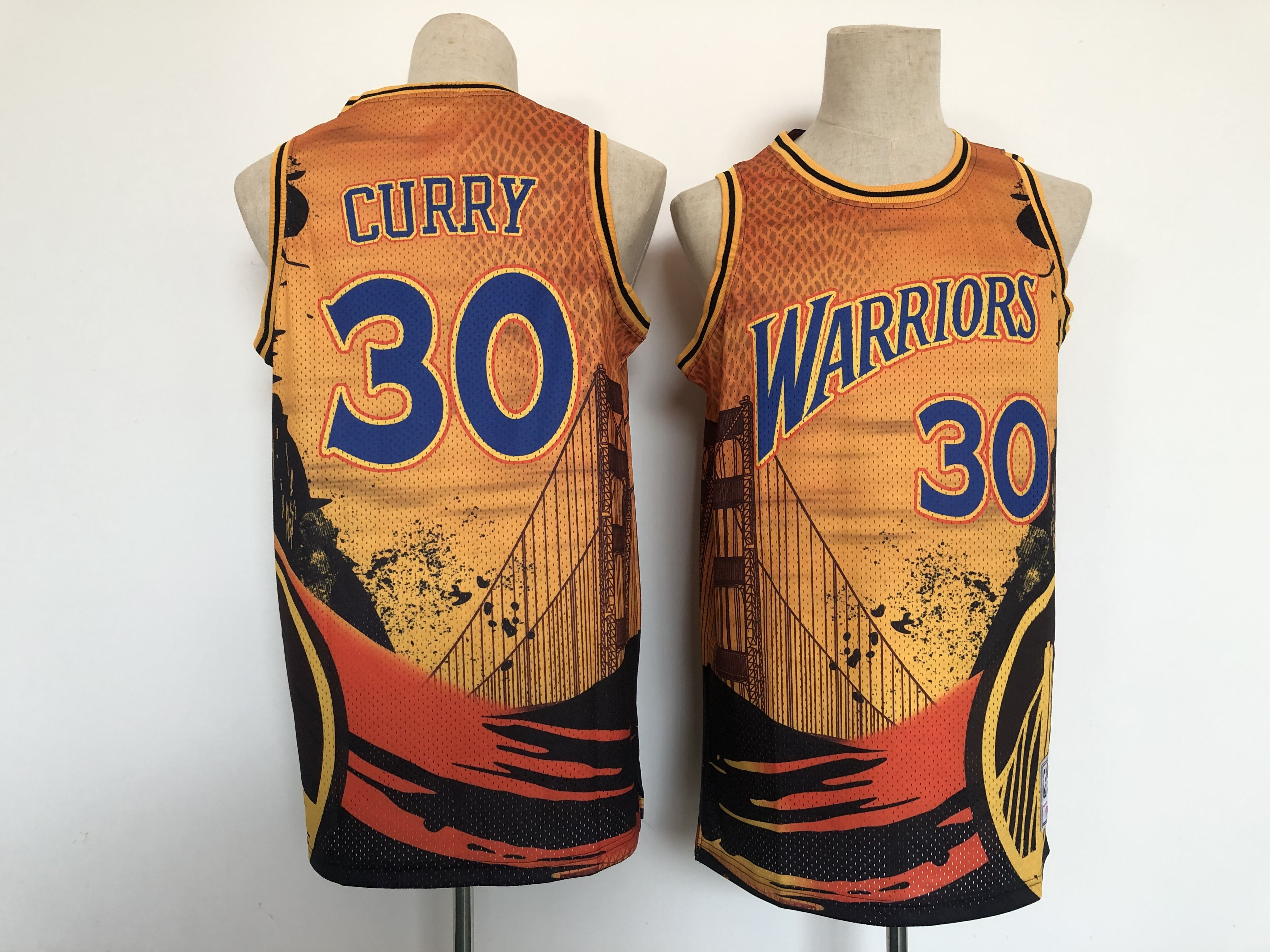 Men Golden State Warriors #30 Curry Yellow San Francisco Edition 2021 NBA Jerseys->golden state warriors->NBA Jersey